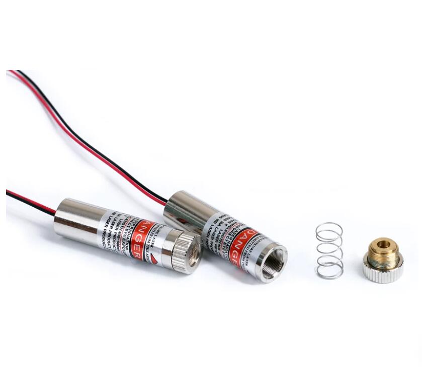 Industrial Laser Line Module - Ayarlanabilir odaklama 520nm 130MW Yeşil Nokta/Çizgi/Çapraz