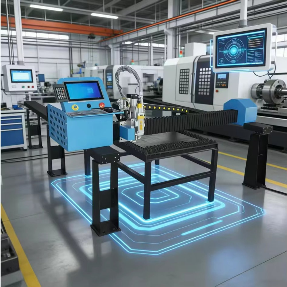 Industrial Fiber Laser Cutting Machine - Endüstriyel Portatif Portal CNC Otomatik Hiwin