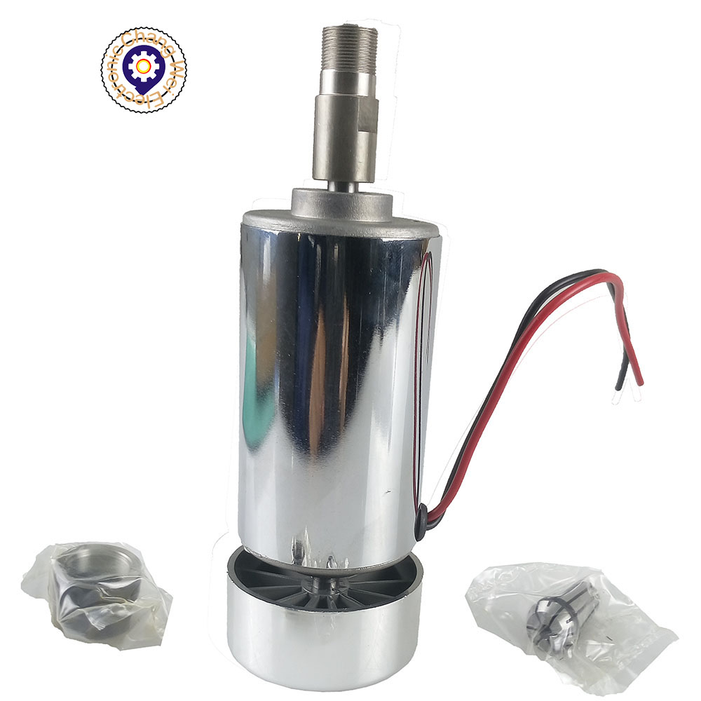 Cnc Spindle Motor - Yüksek hızlı DC12V-48V 300W mili oyma