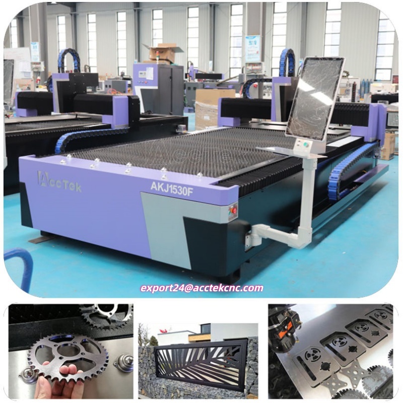 Industrial Fiber Laser Cutting Machine - 1500W 2kW 3kW 6kW Endüstriyel CNC