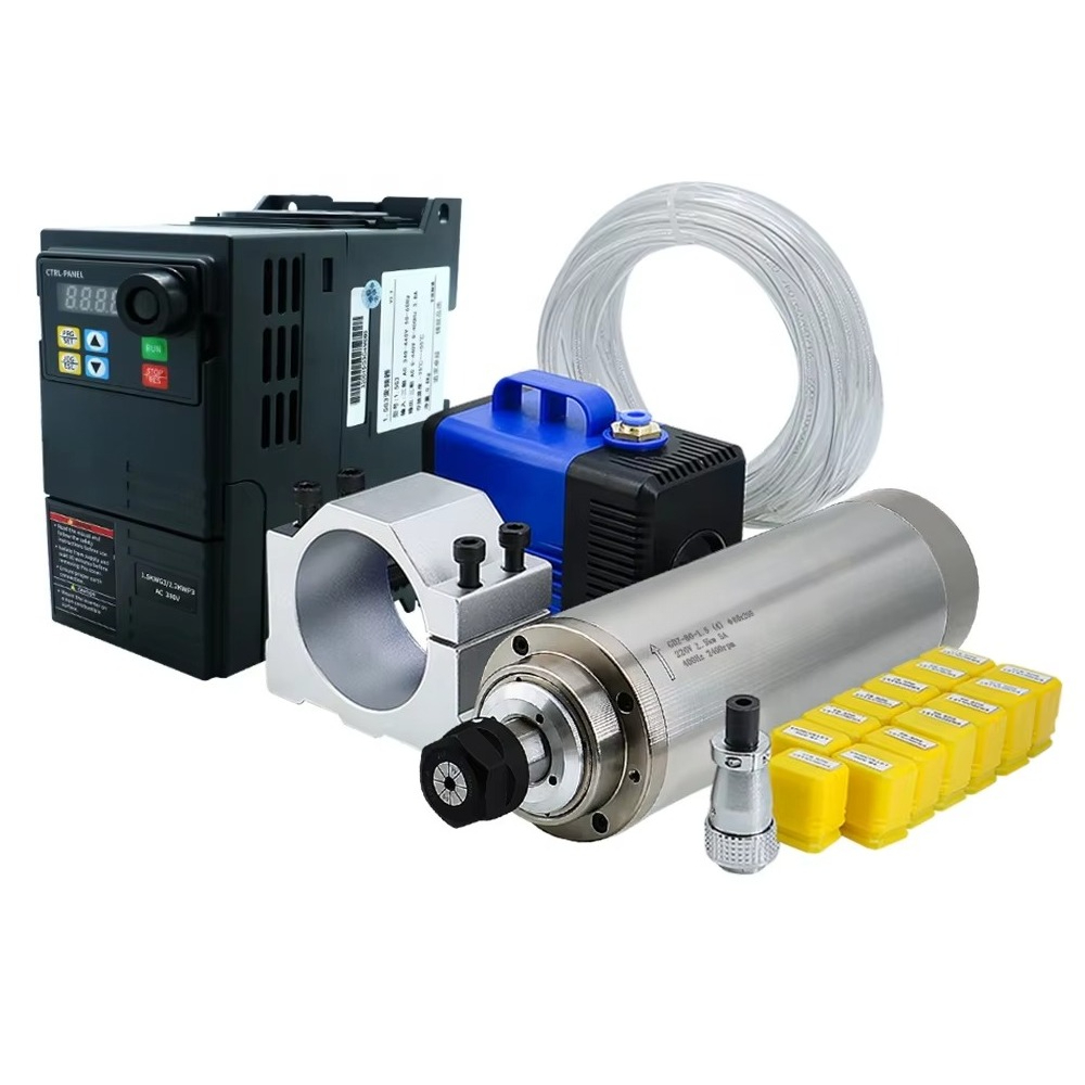 Cnc Spindle Motor - 220V ER20 2.2kw 80mm Su Soğutmalı