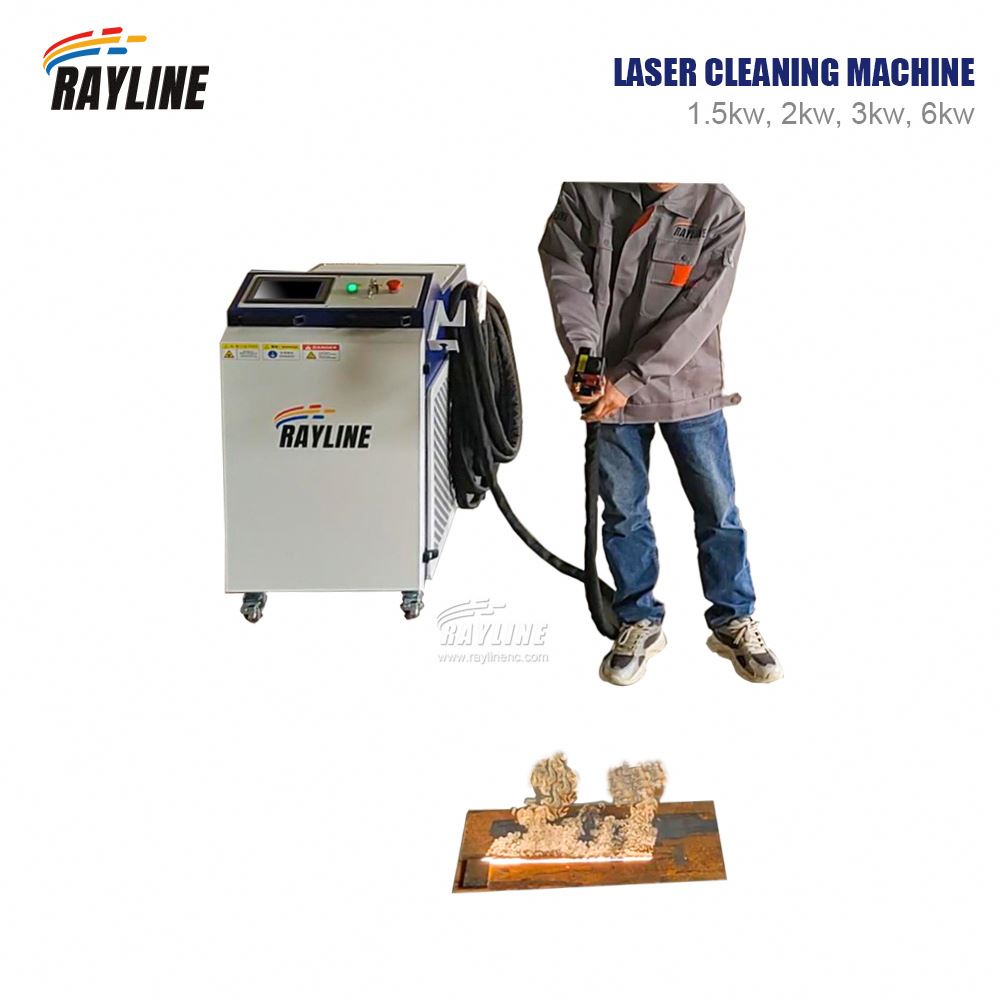 Industrial Laser Paint Remover - Endüstriyel Lazer Temizleme Makinesi 3000W Darbeli