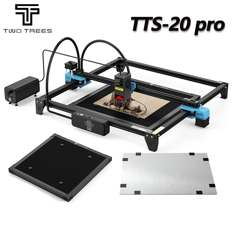 Industrial Grade Laser Engraver - Twotrees TTS-20 Pro 20W Lazer Gravür