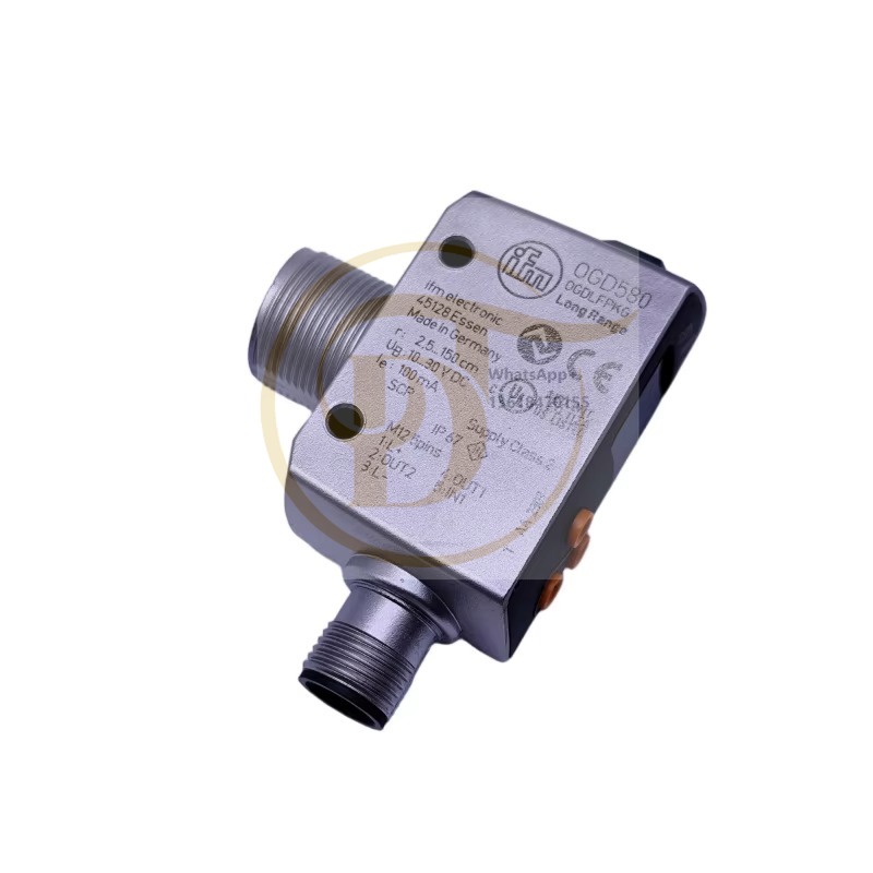 Industrial Laser Measurement - IFM OGD580 Mesafe Sensörü Endüstriyel Otomasyon