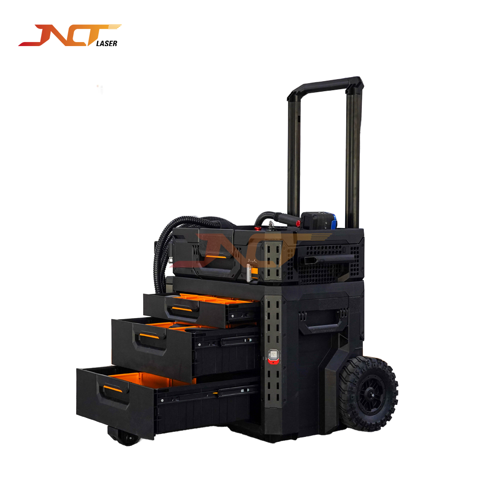 Industrial Laser Paint Remover - 300W İstiflenebilir Endüstriyel Lazer Temizleme Makinesi,