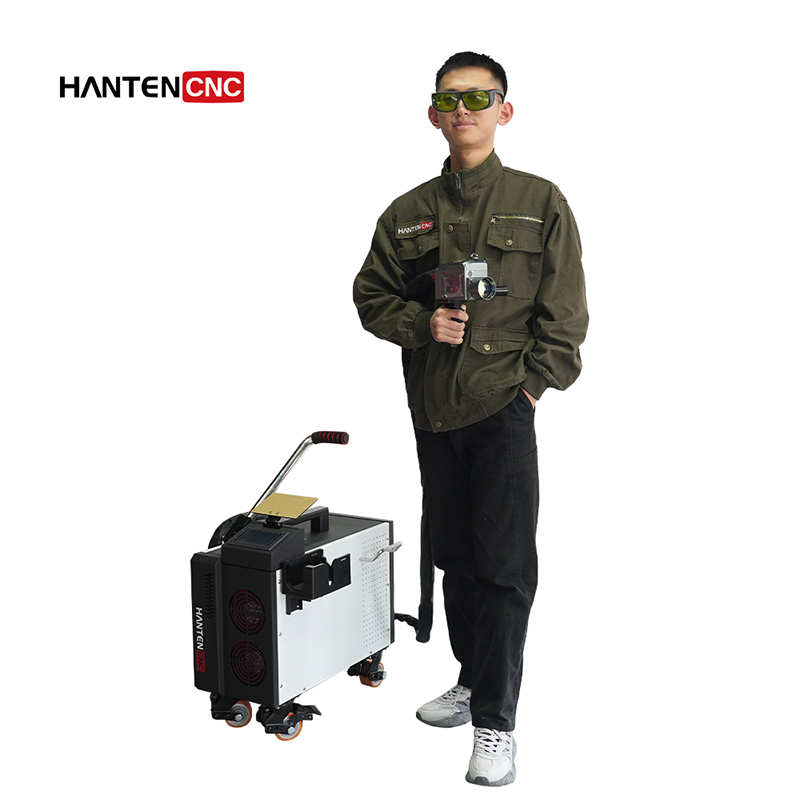 Industrial Laser Paint Remover - 500W Hava Soğutmalı Taşınabilir El Tipi