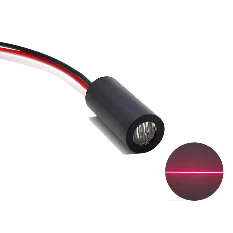 Industrial Laser Line Module - 635nm 5mW Kırmızı Çizgi Lazer Modülü