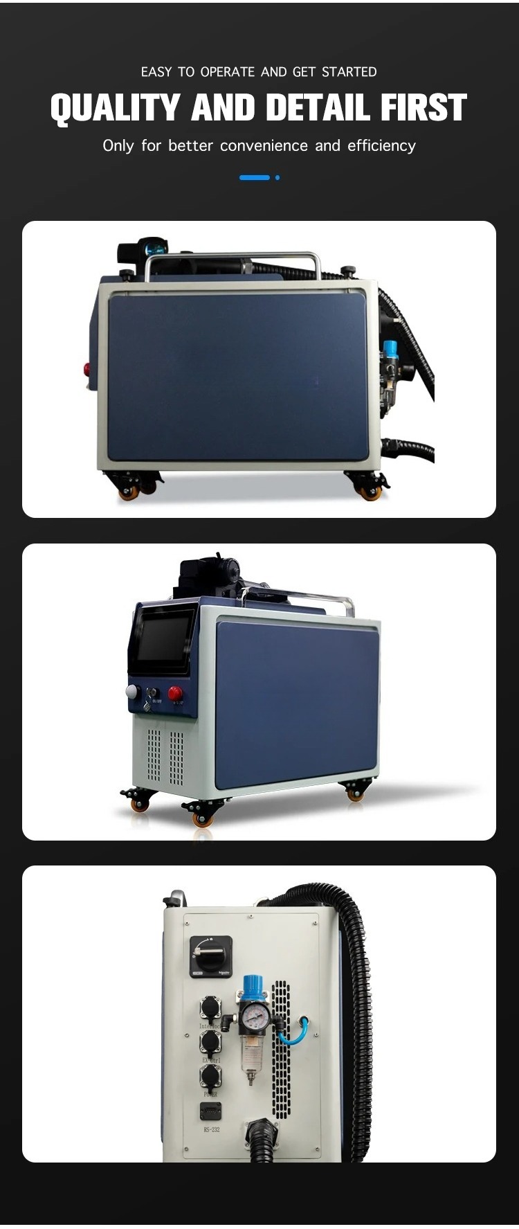 100W 200W 300W Darbeli Lazer T - Industrial Laser Paint Remover incelemesi ve fiyatı