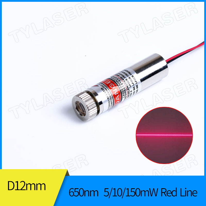 Odaklanabilir 12mm 650nm kırmı - Industrial Laser Line Module incelemesi ve fiyatı