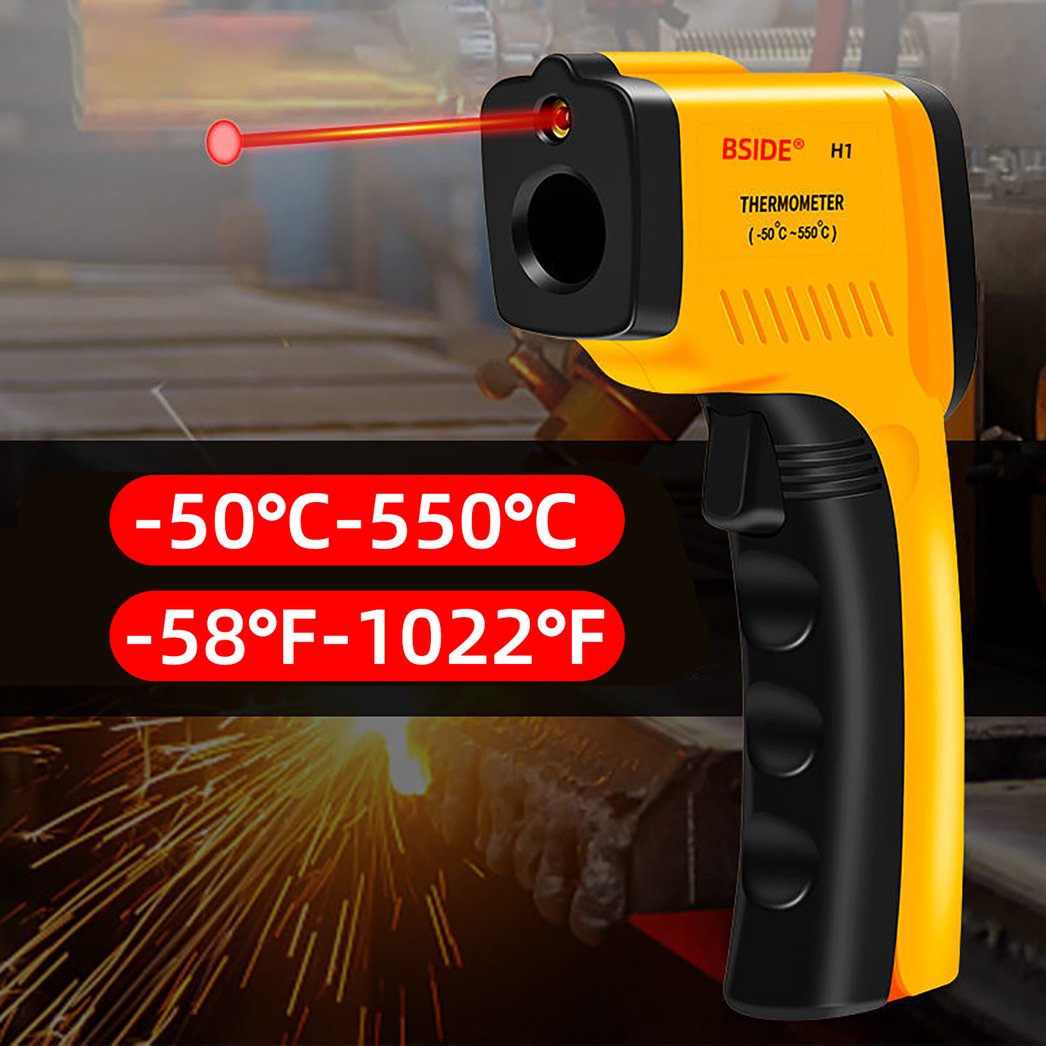 Dijital kızılötesi termometre- - Industrial Laser Sensor incelemesi ve fiyatı