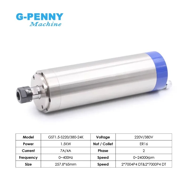 Özelleştirilebilir G-PENNY 110 - Cnc Spindle Motor incelemesi ve fiyatı