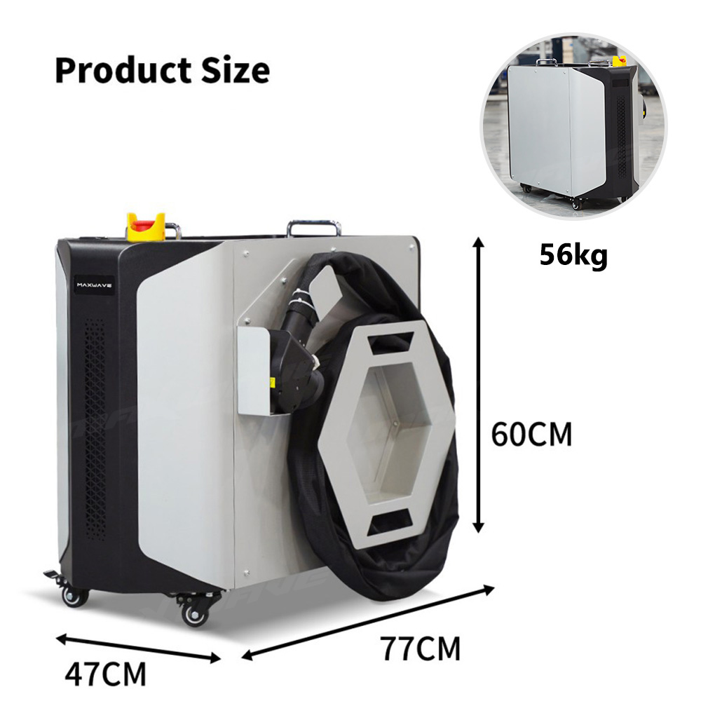 Maxwave 300W Lazer Temizleyici - Industrial Laser Paint Remover incelemesi ve fiyatı