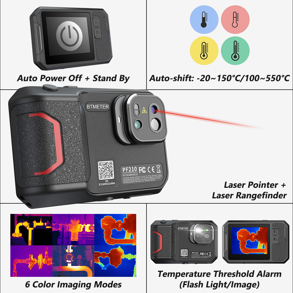 256x192 Termal Kamera Kılavuzu - Industrial Laser Measurement incelemesi ve fiyatı